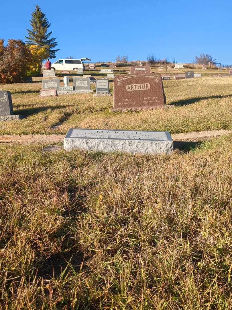 Carl Marino's grave. Photo 2