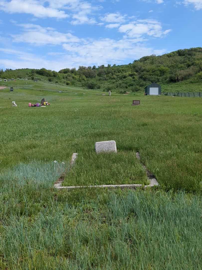 George Pavela's grave. Photo 1