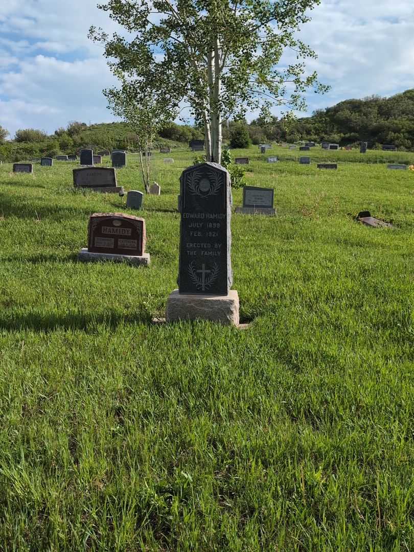 Edward Hamidy's grave. Photo 2