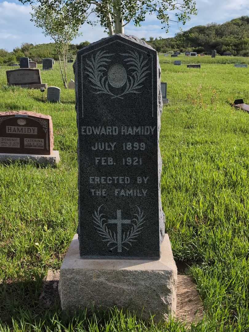 Edward Hamidy's grave. Photo 3
