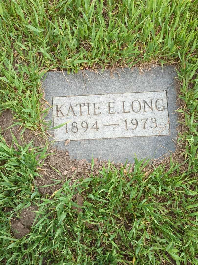 Katie E. Long's grave. Photo 3