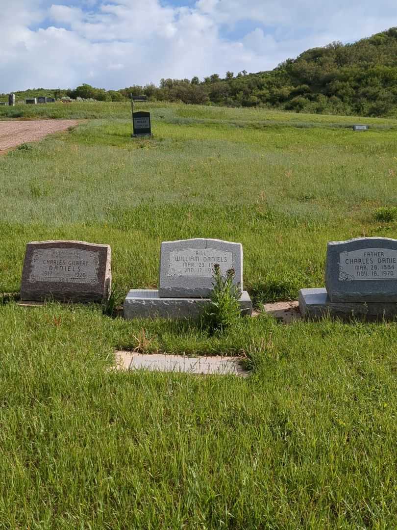 William "Bill" Daniels's grave. Photo 2