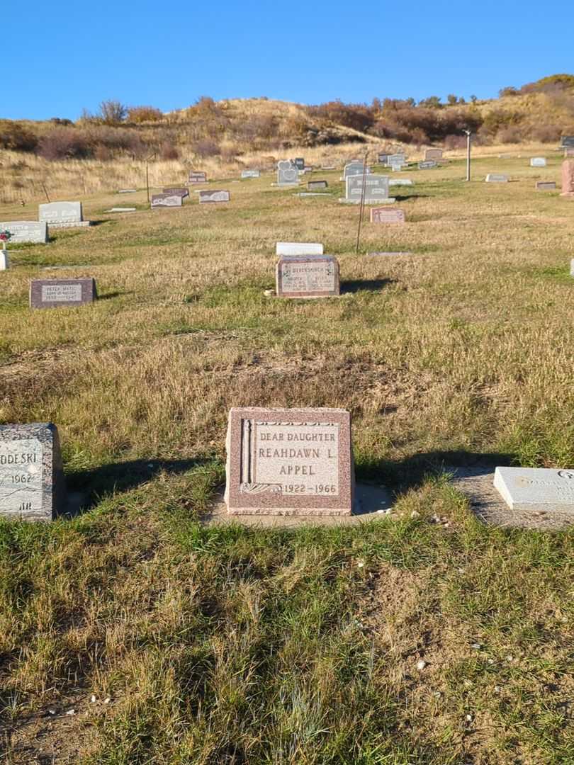 Reahdawn L. Appel's grave. Photo 2