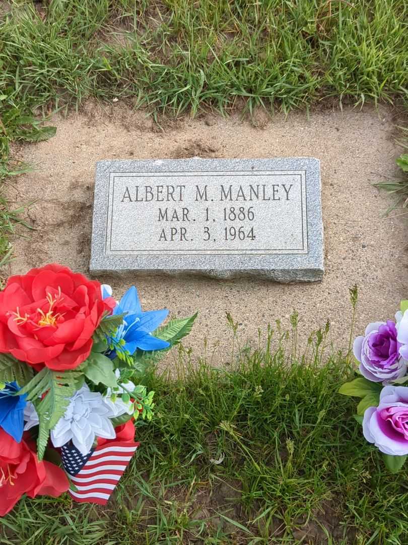Albert M. Manley's grave. Photo 1