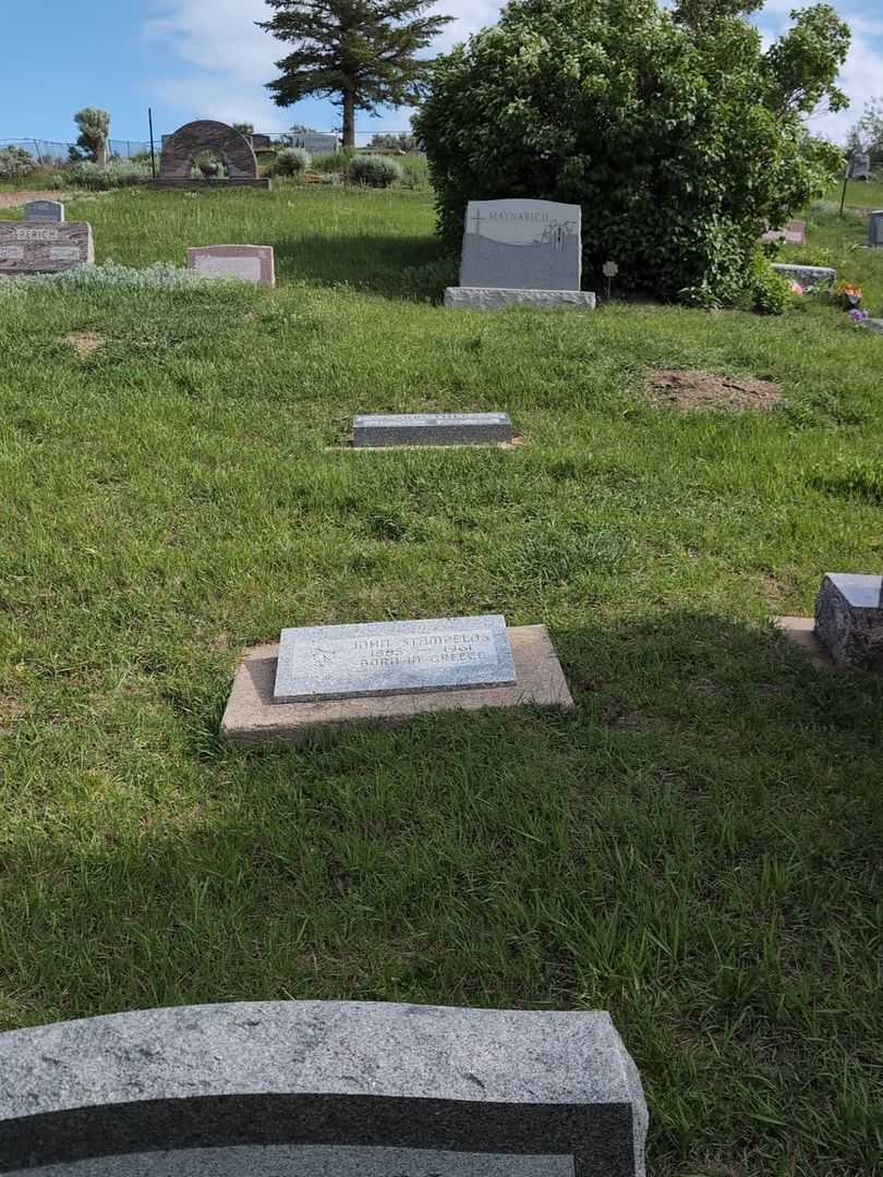 John Stampelos's grave. Photo 2