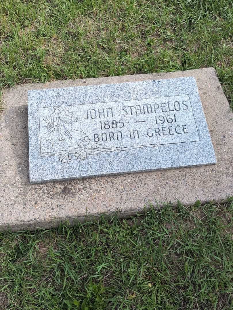 John Stampelos's grave. Photo 3
