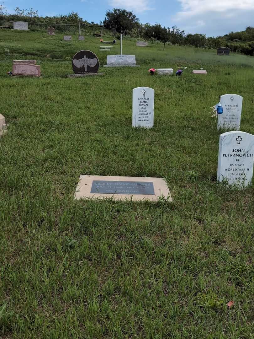 Gilbert Frank Tarkany's grave. Photo 2