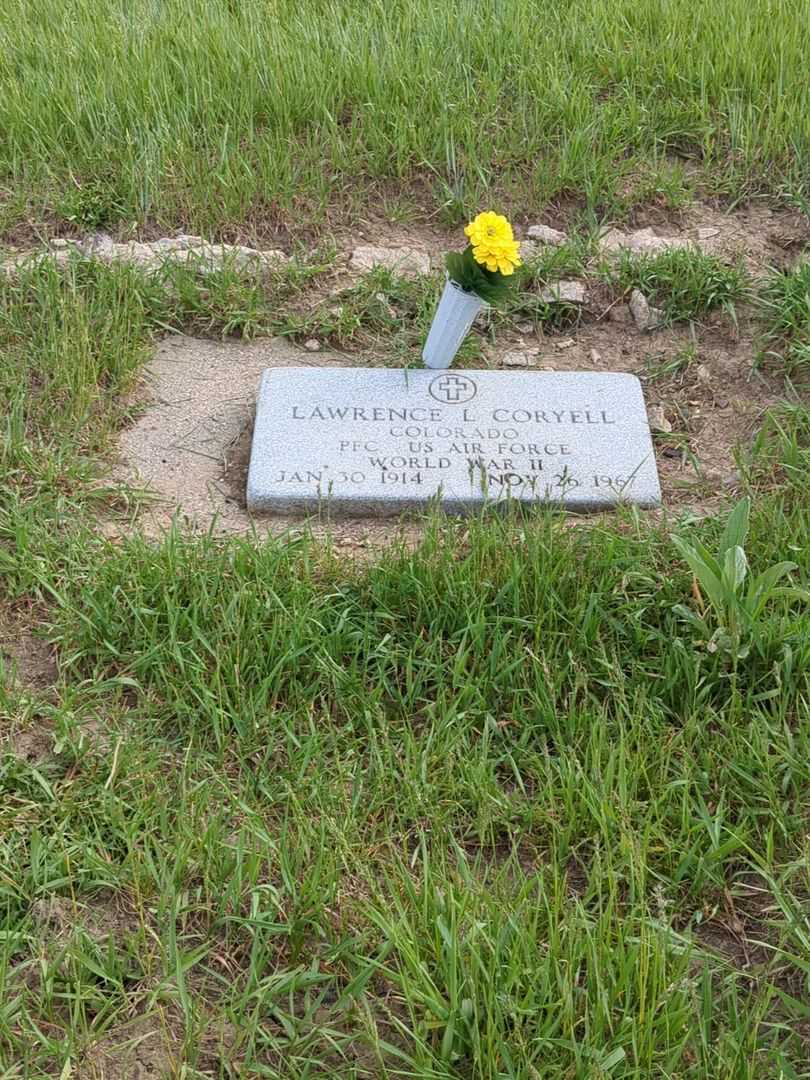 Lawrence L. Coryell's grave. Photo 2