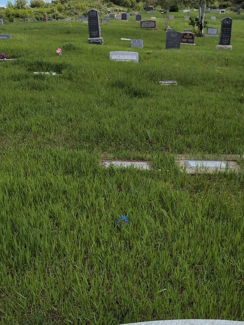 Fanny Bell Hindman Parson's grave. Photo 2