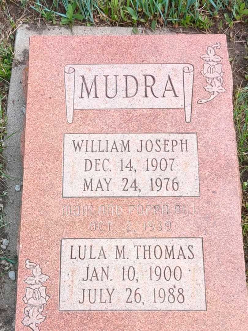 William Joseph Mudra's grave. Photo 3