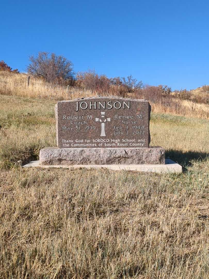 Renee M. "Nurse" Johnson's grave. Photo 2