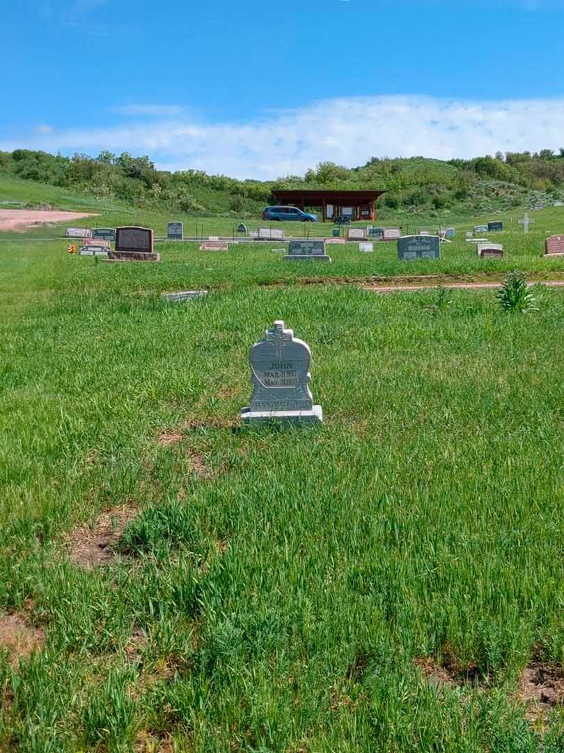 John Panzirsch's grave. Photo 2