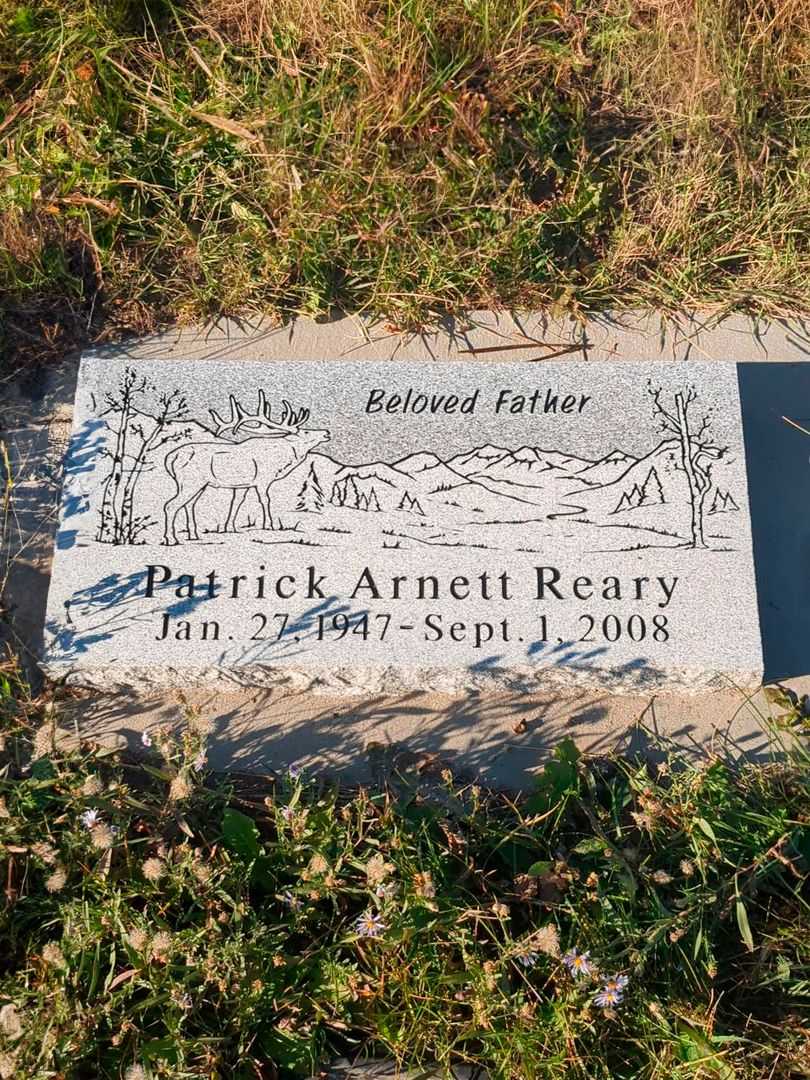 Patrick Arnett Reary's grave. Photo 1