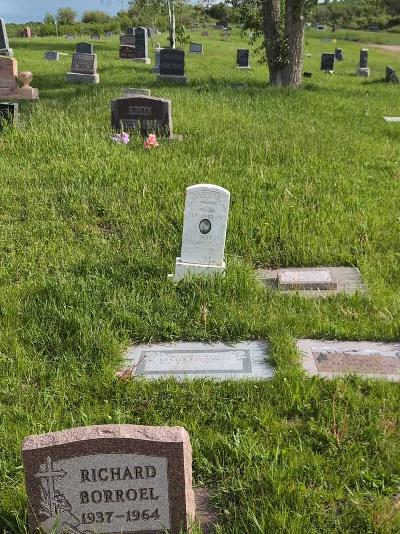 Max Mowery's grave. Photo 3